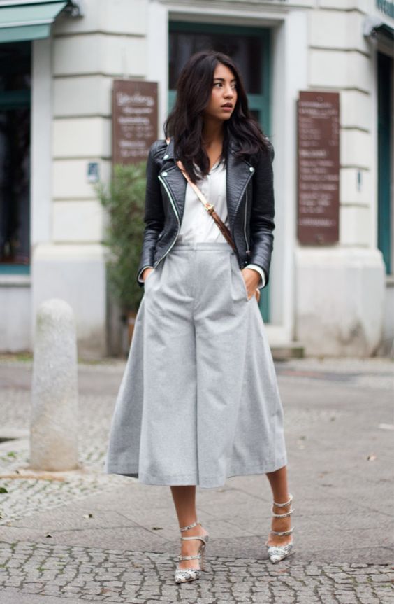 Unsure of Culottes; 10 Looks to Change your Mind | STYLE REPORT MAGAZINE