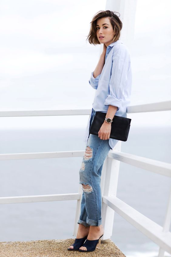 Denim and Chambray, Street Style BFF's