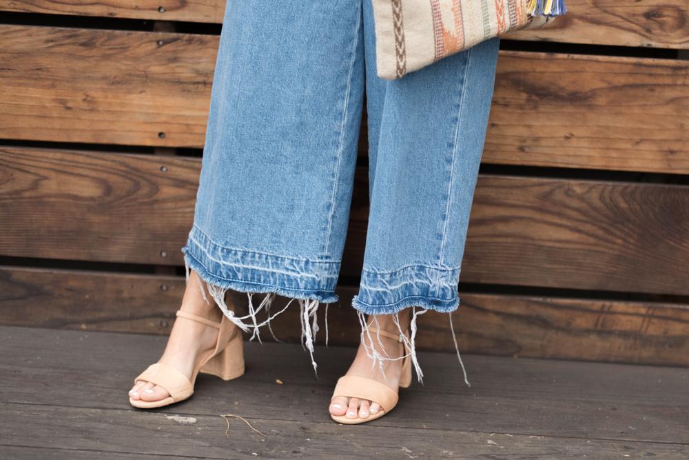 Denim Culottes [68778], WeWoreWhat, Best Fashion Bloggers