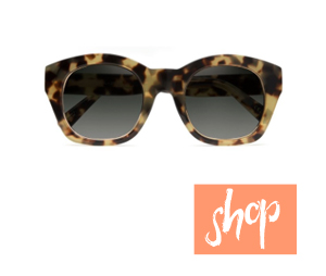 Cleobella X D'Blanc Champagne Sunglasses via The Shop Laguna