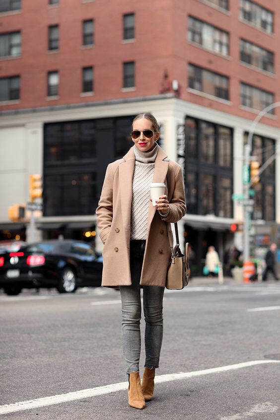 Camel + Grey: A Match Made in Neutral Heaven: Style Report Magazine