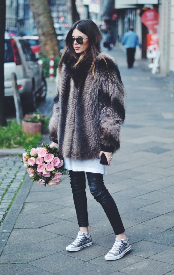 Bundle up in Style Faux-Fur-Coat Amuse-Society Cozy Pieces we all need