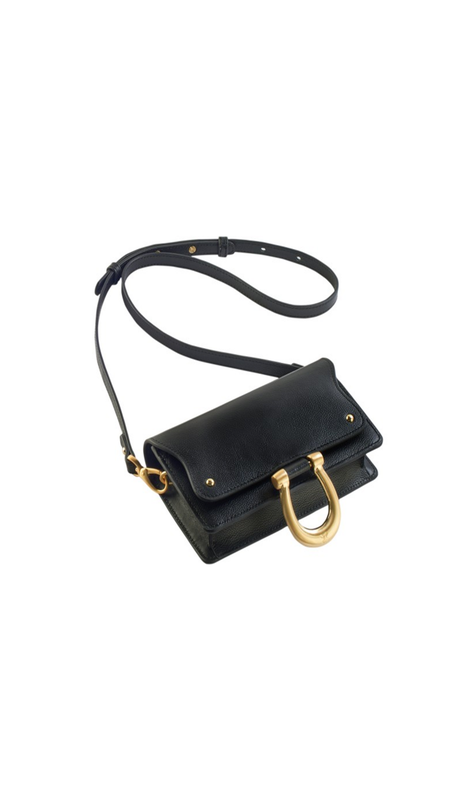 CROSS Body Bag Sancia The Paris Mini Mini Cross Body Handbag Leather Handbag Gold Hardware bag