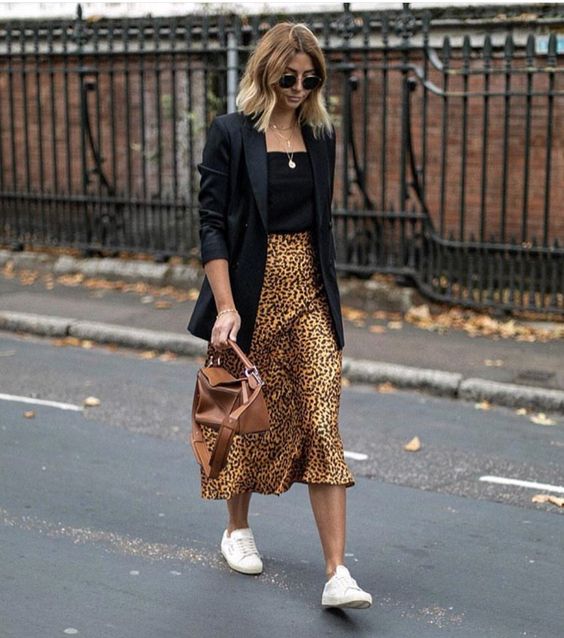 3 Different Leopard Print Skirts 3 Outfit Ideas Style Report