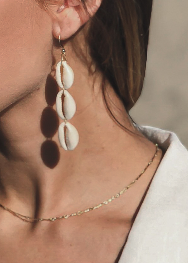 Corral shaped earrings ocean motifs  festival jewelry summer jewelry trendy jewelry 2020
