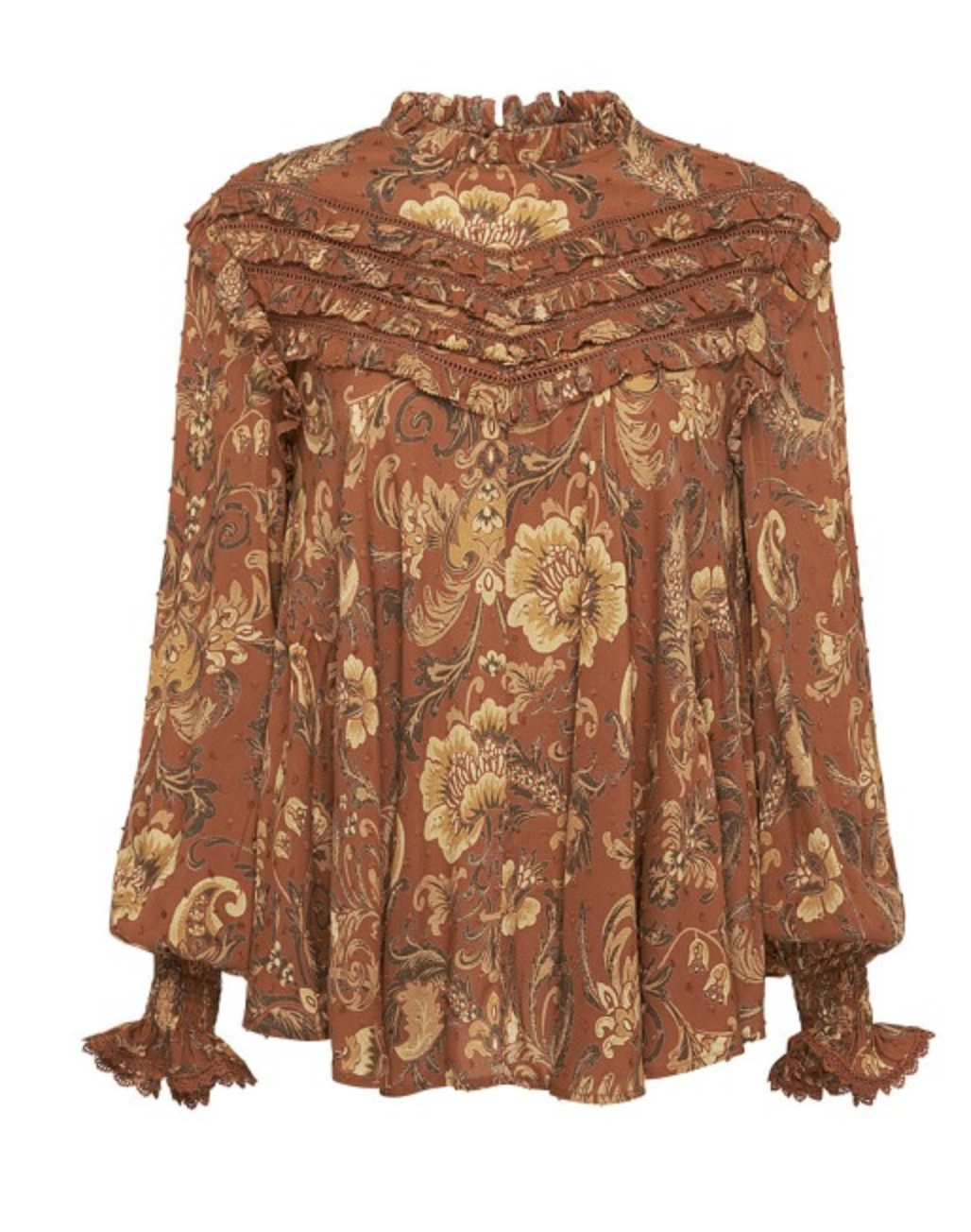 Spell and the Gypsy Aurora blouse Long sleeve floral blouse effortless fall trends