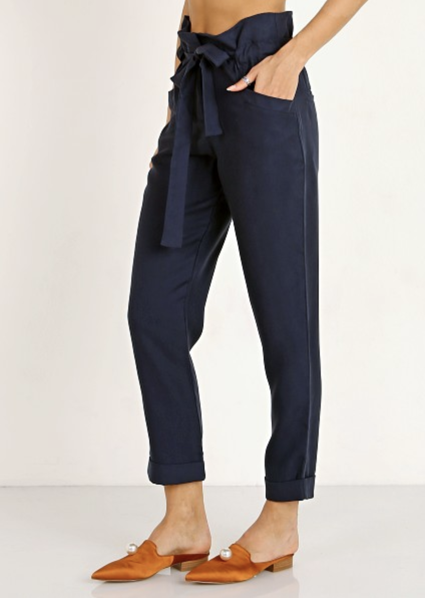 Stillwater The Paper Bag Pant effortless fall trends