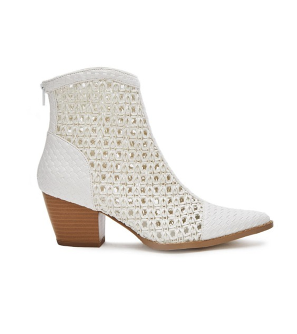 Matisse Caught Up Boot White Western Bootie