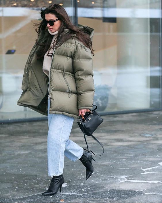 puffer coat outfits