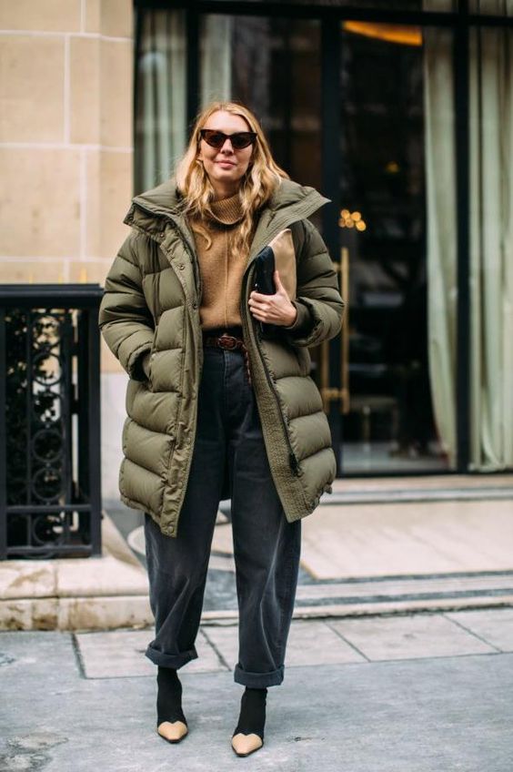 Outfit puffer outlet jacket