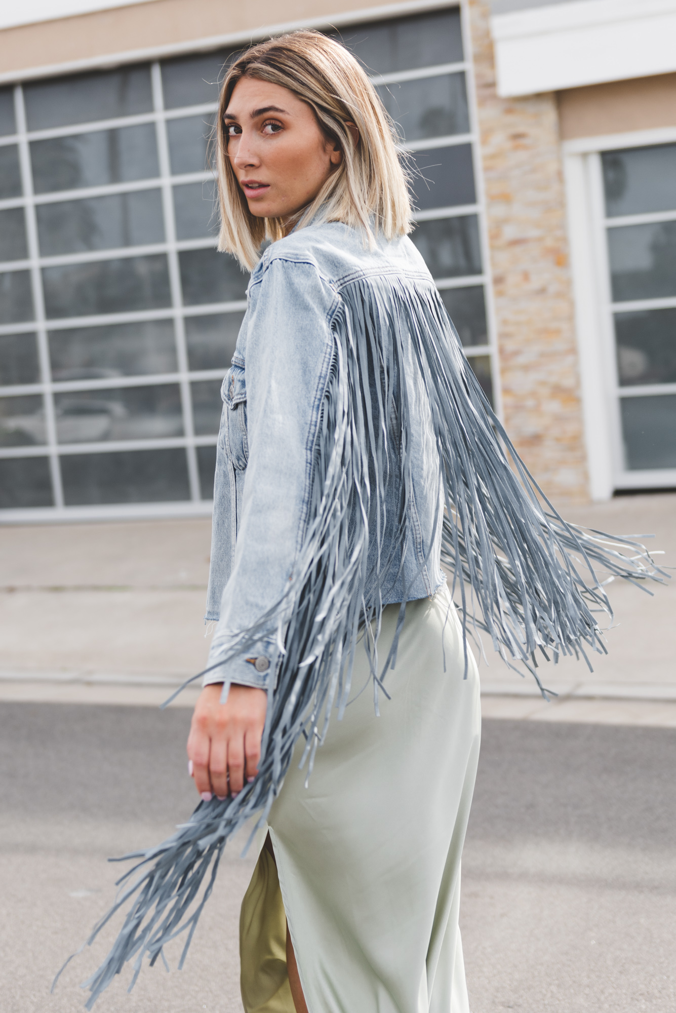 Levi s Ex Boyfriend Fringe Jacket Coats jackets
